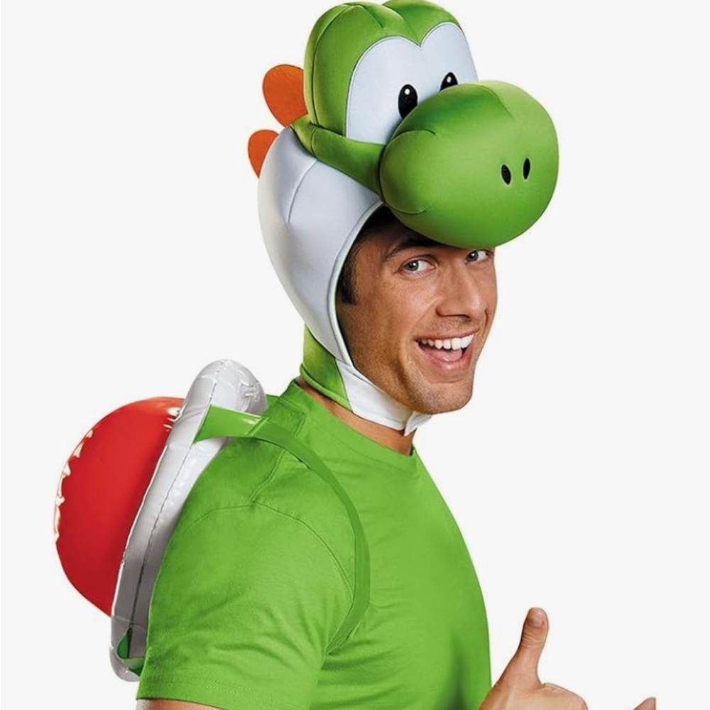 Nintendo Yoshi Headpiece and Shell Set Costume Accessories